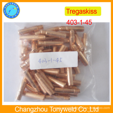 Tregaskiss mig accessories heavy duty contact tips 403-1-45 Ecu-1.2mm